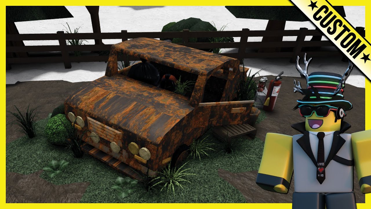 Bloxburg Speed Build - Abandoned Car (Roblox) - YouTube