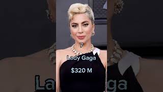 Top 10 Richest Female Singers in the World #celebrity #shorts #youtube  #rihanna #beyonce
