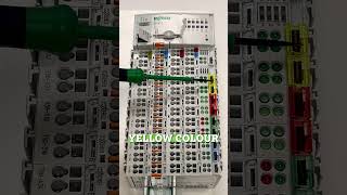 The Different Colours OF WAGO 750 I/O Range Of Modules