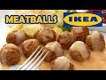 IKEA Meatballs and Fries/Mashed Potato