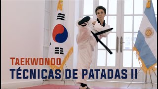 Clase de Taekwondo - Técnica de patadas II