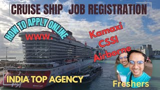 How to Register for a cruise ship Job interview || How to apply for a cruise ship job full Guidance