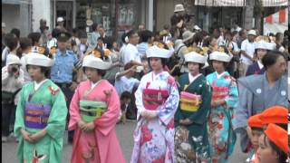 2014 田島祇園祭七行器行列＆しゃんぎり