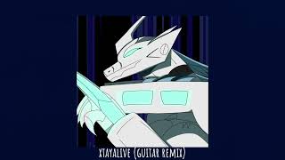 jnhygs \u0026 9lives - xtayalive (guitar remix, + slowed and reverbed)