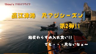 フィッシング　Vol.11　カヤック　直江津港アジ釣り　第二弾!!