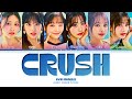 IVE (アイヴ) -  'CRUSH' (Color Coded Lyrics)