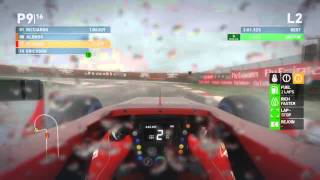 F1 2014 China career mode 100% qualify