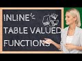 How to use Inline Table Valued Functions ? SQL User Defined Functions Part -04