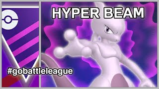 *LEGACY* Shadow MEWTWO goes HYPER with the BEAM! | Master League | Pokémon GO Battle League