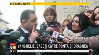 Vanghelie insinueaza o relatie intre Liviu Dragnea si Alina Bica: E si cu bani, e si cu love