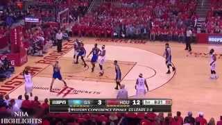 Golden State Warriors vs Houston Rockets - Full Highlights | Game 4 | May 25, 2015 | NBA Playoffs