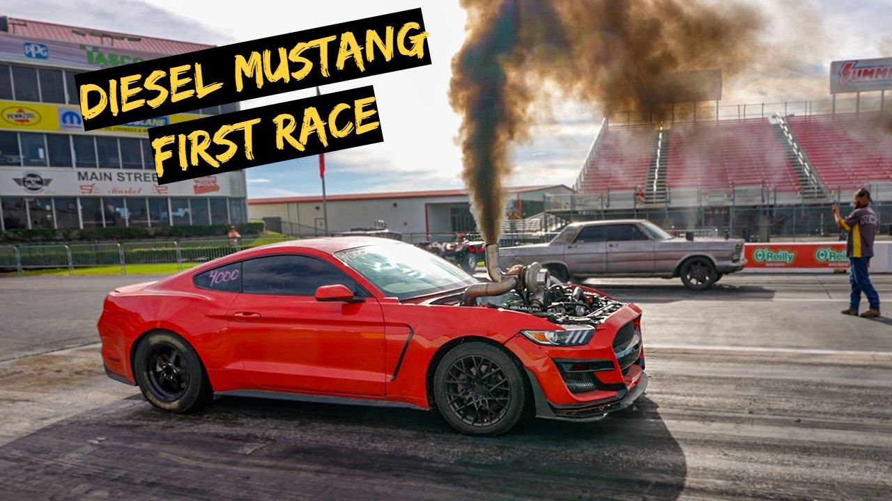 First Big Race with The Cummins Mustang
