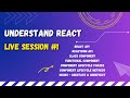 Understand React #1 | useState | useEffect | class & functional components | life-cycle methods