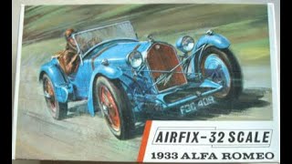 Kit Review: The 1933 Alfa Romeo From Airfix