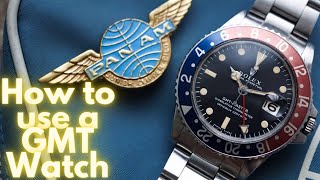 How to set a GMT watch.