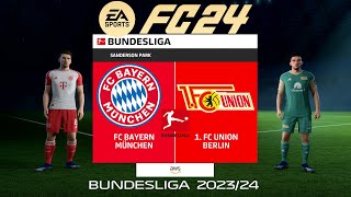 FC 24 Bayern Munich vs Union Berlin | Bundesliga 2024 | PS5 Full Match