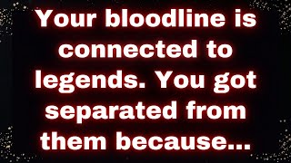 👑 Your bloodline is connected to legends! You got separated because... 🌟🔍