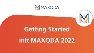 Getting Started mit MAXQDA 2022