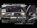 EVO FIT on BMW X5 E70 (2006-2013) android entertainment screen demo