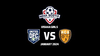 Game 06 - NSSL Exhibition Game UDFC U15AAA Girls 4-1 HCU U15AAA Girls - Jan 2024 - Highlights