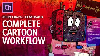 Complete Cartoon Workflow (Adobe Character Animator Tutorial)