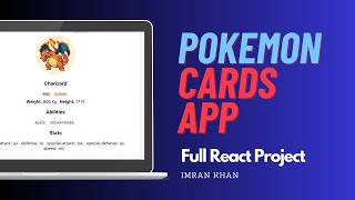 Build Pokemon Cards App with React JS | Full project Tutorial | Beginners | Learn Coding