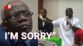 Moment Very Dark Man Apologizes to Femi Falana