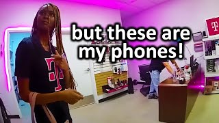 T-Mobile Employee Caught Stealing 19 iPhones — Police Bodycam Captures Her Arrest