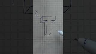 13 EASY DRAWING 3D TOP T