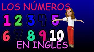 Los números en inglés del 1 al 10
