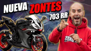 ❌La moto de ALTO CC más ECONOMICA😱nueva ZONTES 703 RR🔥 | FULLGASS