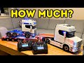 THE TRUE COST! | UNBOXING MY HIGH END RC TRUCKS!