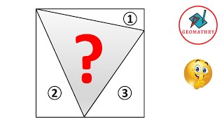 Calculating the Area of the Triangle in the Square