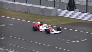 F1 マクラーレンホンダMP4/4  MP4/5 MP4/6 デイモン・ヒル ジャン・アレジ 中嶋悟 デモラン 鈴鹿2015 モータースポーツファン感謝デー ホンダミュージック Great sound