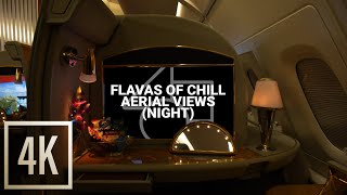 Night Suite White Noise Airplane Ambience | ARABIC Flight Attendant | Call Dings | Reading, Sleeping