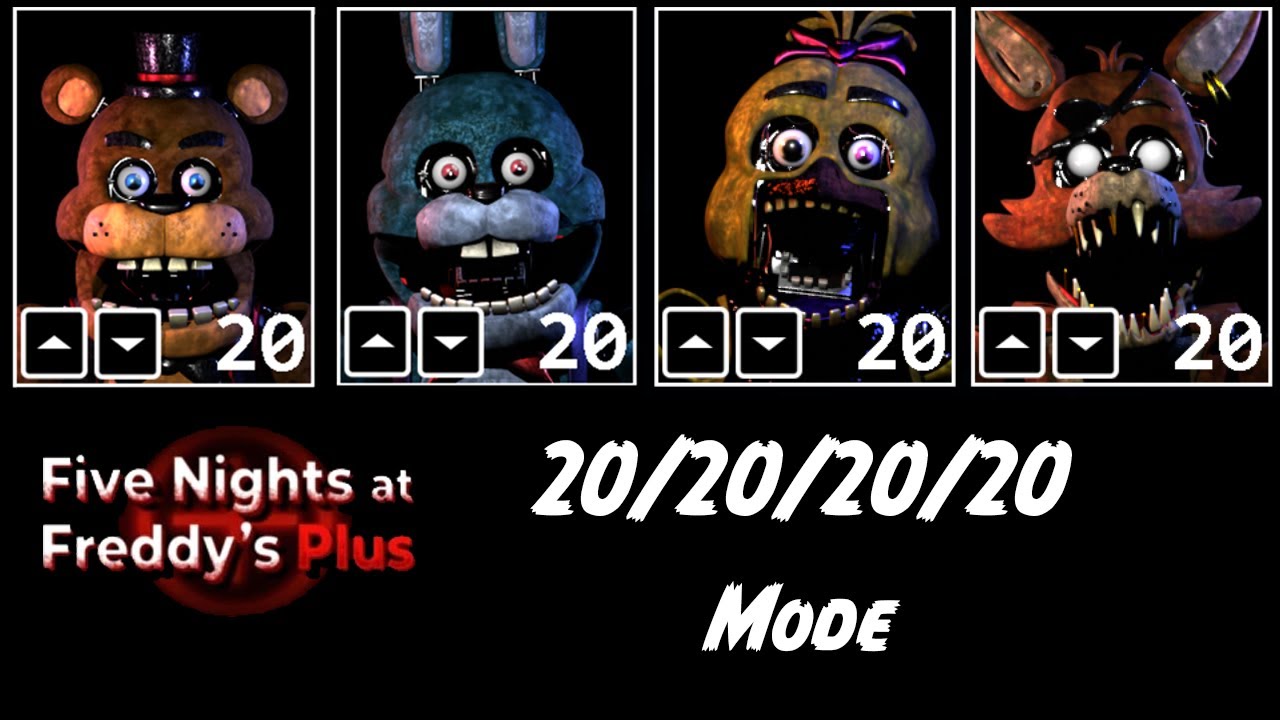 How To Beat 10 20 Mode Fnaf 2