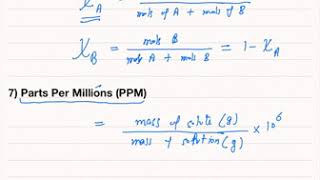 Mass percent, mass/volume percent, Mole fraction, molarity, Molality explained and an example