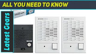 Aiphone Dual Master Set Kit C-ML/A, LE-D, DAK-2S: The Best Intercom System for Your Home