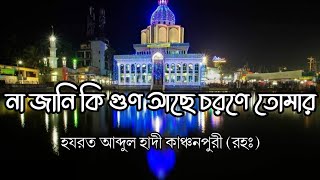 না জানি কি গুণ আছে চরণে তোমার| আব্দুল হাদী কাঞ্চনপুরী (রহঃ)| মাইজভাণ্ডারী গান| সাজ্জাদ হোসাঈন আরমান