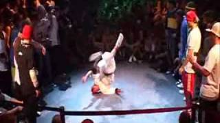 Bboy Roxrite at IBE 2005