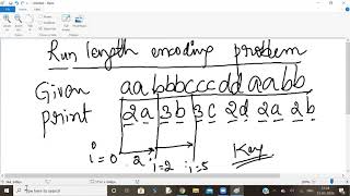 encoding run length