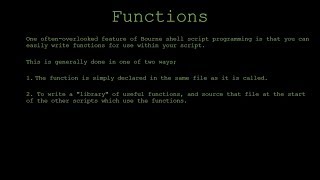 The Shell Scripting Tutorial Part-6