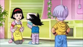 trunks and goten gave videl a wedding present - dragon ball super episode 1