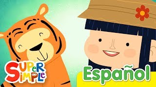 Caminando Por La Selva | Canciones infantiles | Super Simple Español