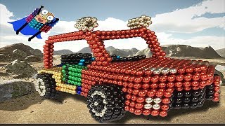 DIY - How To Make Sport Car From Magnetic Balls - ASMR - Magnet TV