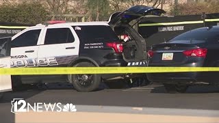 Maricopa officer involved in shooting at gas station