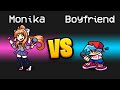 MONIKA vs. BOYFRIEND Imposter Role in Among Us...