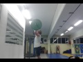 overhead press 81kg x 2 @ 81kg bodyweight