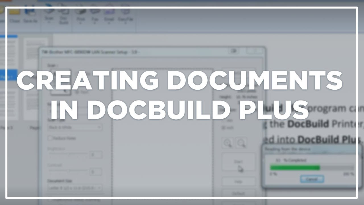 Creating Documents In Docbuild Plus Youtube
