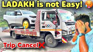 जिसका डर था वही हुआ 😢 बीच रास्ते से Scorpio N को Tata Bye Bye 👋 Leh Ladakh